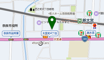 ネネチキン 奈良大宮町1号店の地図画像