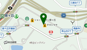 MOO NON NON(ムー ノン ノン) 泉北タカシマヤの地図画像