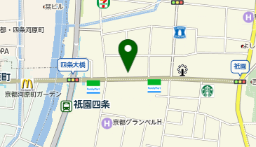 むら田 祇園店の地図画像