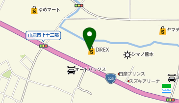 フレッシュフルーツメイト 東山鹿店の地図画像