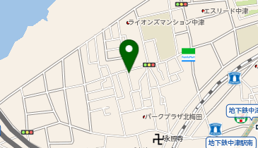 ダイナー空亀の地図画像