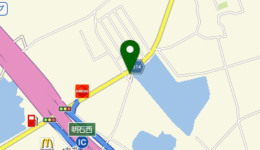 脱毛専科123salon 明石店の地図画像