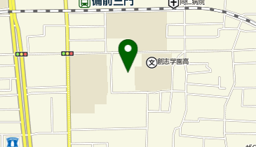 生はちみつ食パン ローズメイ 岡山店の地図画像