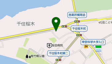 ミモザ 千住桜木の地図画像