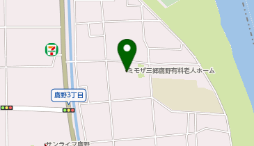 ミモザ 三郷鷹野の地図画像