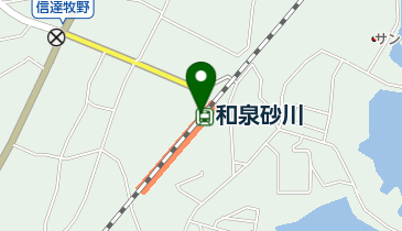 JR西日本 和泉砂川駅みどりの窓口の地図画像