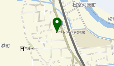 ベストライフ 京都松尾の地図画像