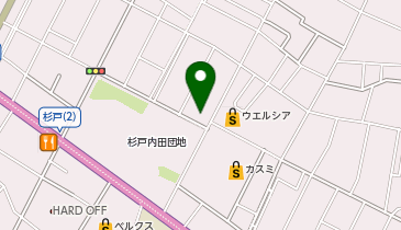 パシオス 杉戸倉松店の地図画像