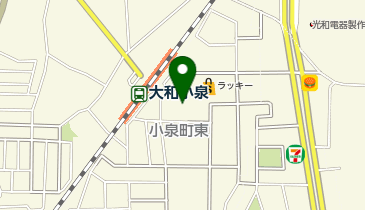 とくちゃん 大和小泉店の地図画像
