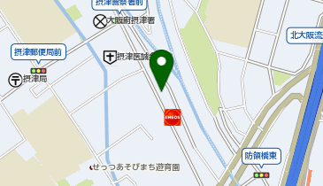 焼いたり揚げたりの地図画像