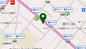 焼肉きんぐ 札幌豊平店の地図画像