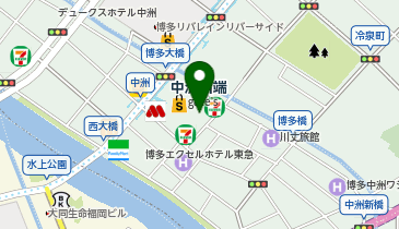 Maverick FUKUOKA(マーベリック フクオカ)の地図画像