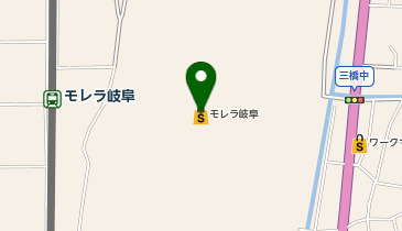 3COINS+plus(スリーコインズ プラス) モレラ岐阜店の地図画像