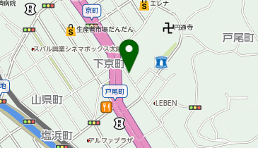 四軒目食堂の地図画像