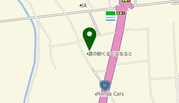 ナルトエエモン 道の駅くるくる なるとの地図画像