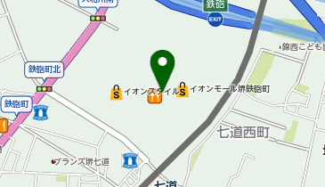 CROWN CURRY&KEBAB(クラウンカリーアンドケバブ ) イオンモール堺鉄砲町店の地図画像