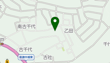 パティスリーホウリュウの地図画像