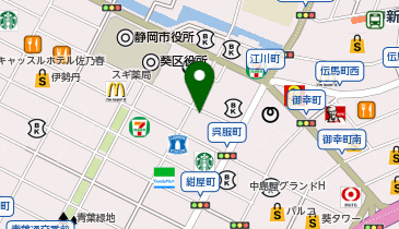つかんと シズオカの地図画像