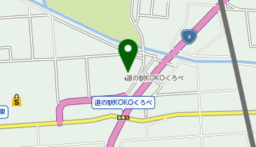 つばき食堂 KOKOくろべ店の地図画像
