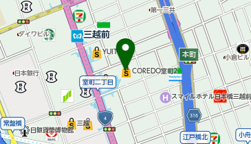日本橋 良庭の地図画像