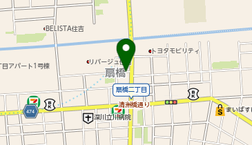 元祖豚丼屋 TONTON(トントン) 住吉店の地図画像