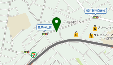 日本亭 北松戸上本郷店の地図画像