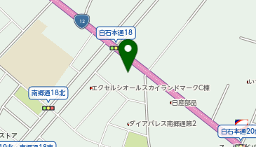 もつ次郎 白石本通店の地図画像