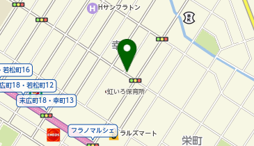 小麦の奴隷 富良野店の地図画像