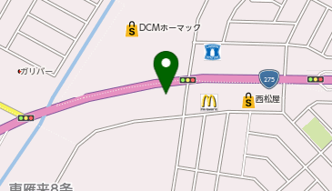 もつ次郎 東雁来店の地図画像