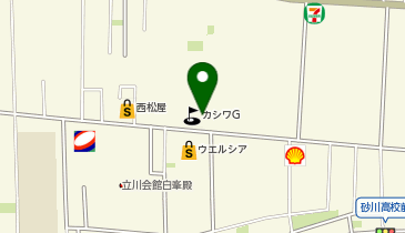 フーズマーケットさえき 柏町店の地図画像