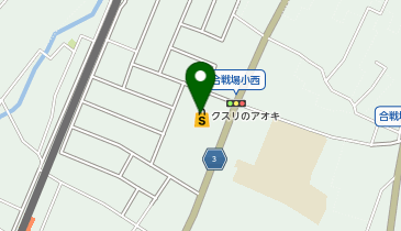 クスリのアオキ 合戦場店の地図画像