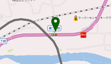 ブルースカイランドリー スーパーセンターオークワ橋本店の地図画像