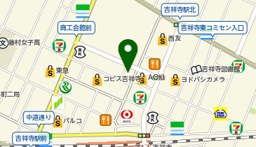 Suage(スアゲ) 吉祥寺店の地図画像