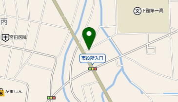 カフェ 海と花の地図画像