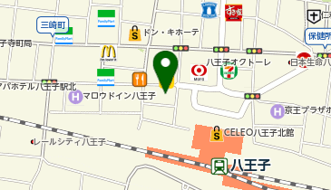 八王子 ステーキ 鉄板焼 いわ倉亭の地図画像