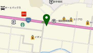 理容cut-A 一関店の地図画像