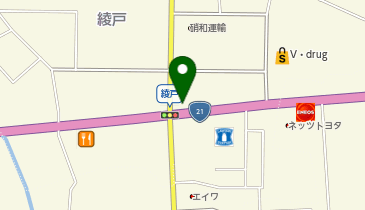 理容cut-A 垂井店の地図画像