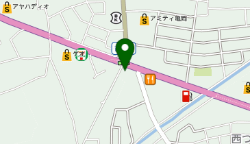 美容cut-A 亀岡店の地図画像