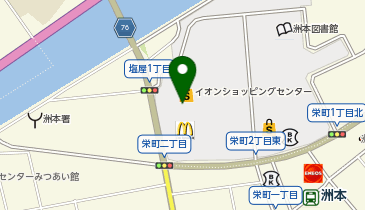 理容cut-A 洲本店の地図画像