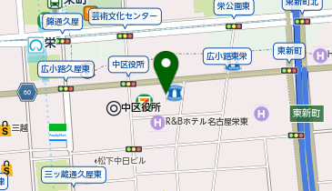 BURGER KING(バーガー キング) 栄広小路店の地図画像