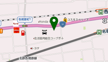 桜小町 各務原店の地図画像