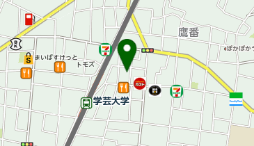 酒場まさるの地図画像