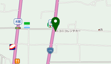 鶏笑 八尾水越店の地図画像