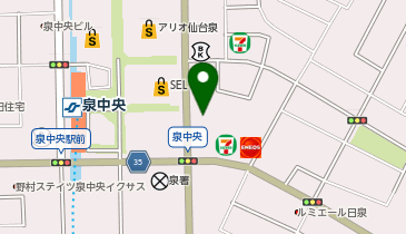 串カツ田中  泉中央店の地図画像