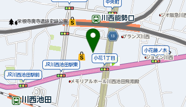 3COINS+plus(スリーコインズ プラス) アステ川西店の地図画像