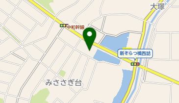 麺100%の地図画像