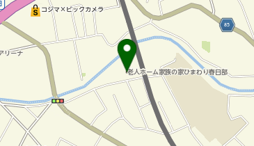 家族の家ひまわり 春日部の地図画像