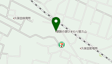 家族の家ひまわり 富久山の地図画像