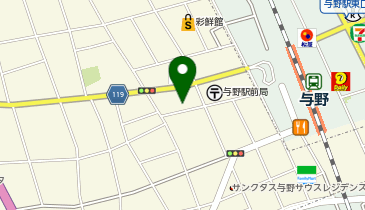 すうせん書道会教室の地図画像