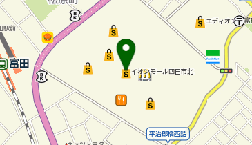 占いのアリーナLINK(リンク) イオンモール四日市北店の地図画像